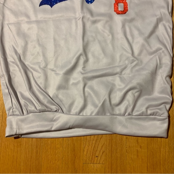 Los Angeles Dodgers LA Valle Cream/White Long Sleeve Shirt Women's Large - Picture 5 of 6